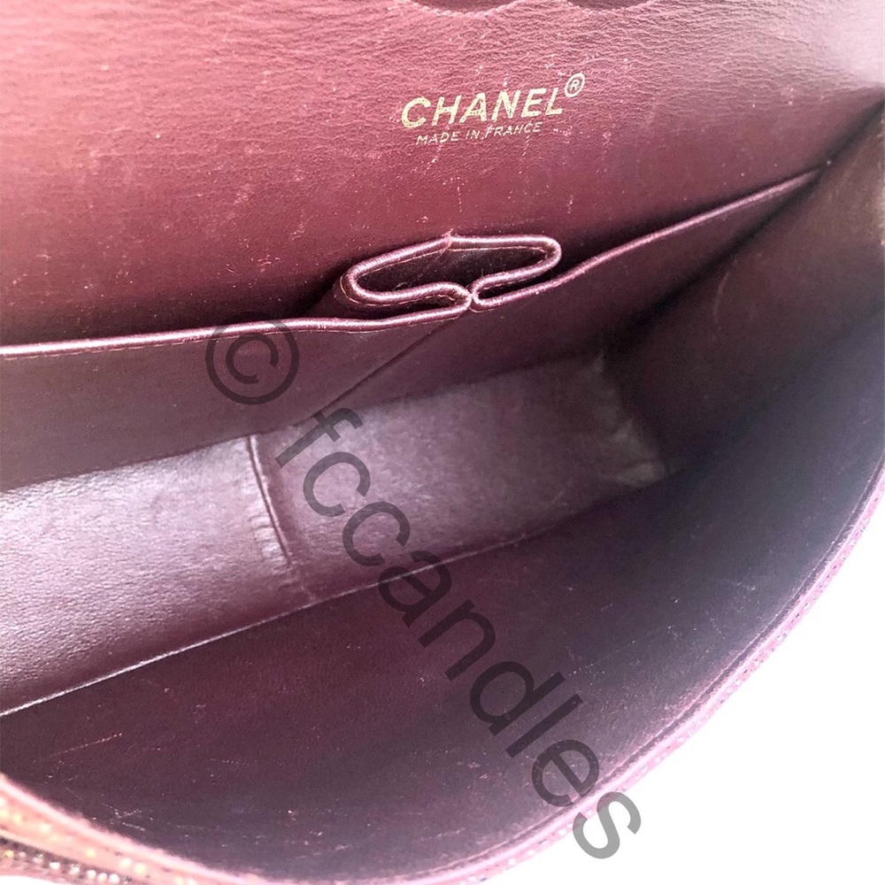 Auth CHANEL goatskin double flap - Picture 8 of 16